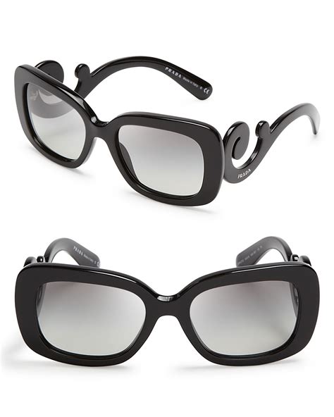 occhiali baroque prada neri|PRADA BAROQUE SUNGLASSES: WHEN ICONS .